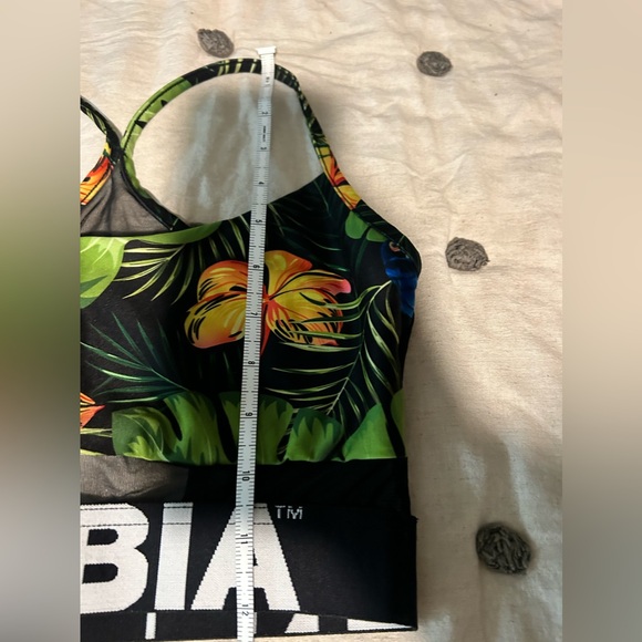 NEBBIA Sport Bra Size M Flowers Print - Picture 5 of 11